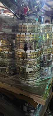 BOPP Metalized with Print Rolls on Pallets