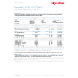EXXON HDPE HTA001HP5