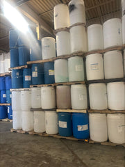 HDPE Drum Regrind Blue and White