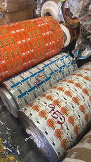 PP Mix laminated roll 50-60 percent big size , rest small size