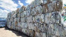 PET Trays in Bales
