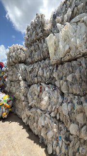 HDPE Milk Bottles in Bales