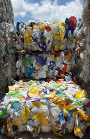 HDPE Bottles in Bales