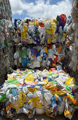 HDPE Bottles in Bales