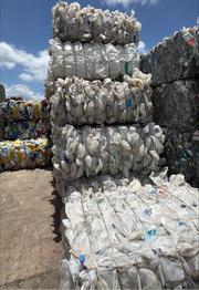 HDPE Milk Bottles in Bales