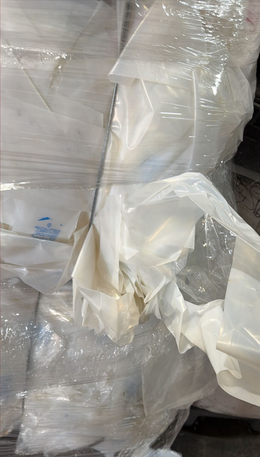 HDPE in bales