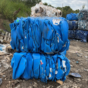 Hdpe drums blue and white