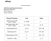 HDPE Film Grade Recycled Granules