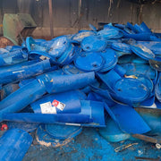 HDPE Blue Drum Regrind