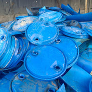HDPE Blue Drum Regrind