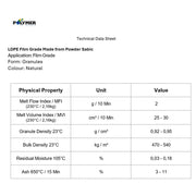 LDPE Film Grade Made from Powder Sabic MFI 2