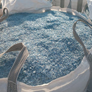 PC Regrinds from Clean PC Bottles without Labels and Stickers