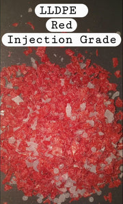 LLDPE Red Regrind Injection Grade