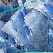 PET FILM clear and light blue BALES