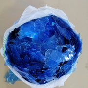 PET blue sheet without layer regrinds
