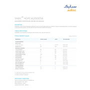 SABIC M20006S (HDPE Injection)