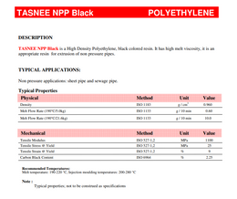 NPP Natural HDPE