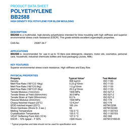HDPE BB2588 Blow Molding