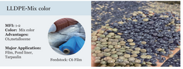 LLDPE MIX COLOR