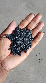 LDPE Black Recycled Granules