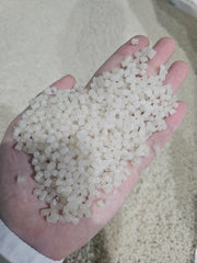Secondary PP granules made from powder