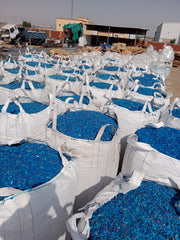 HDPE Regrind Injection Grade Blue Color