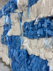 PP Nov Woven Blue & White