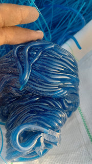 GPPS Lumps White, Blue, Green Mixed Color