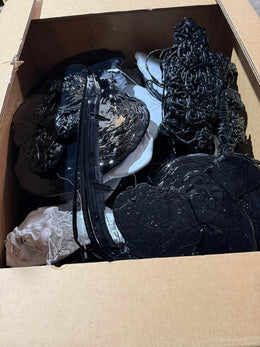 Mixed Automotive Purges | 65% PC-Clear/Black  Acrylic 15% | PC/ABS 10% PBT 10%