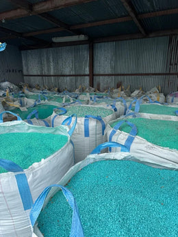 PVC PIPE REGRIND  POST INDUSTRIAL