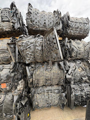 HMW pallet in bales 14.844 HLMI at 21.6kg scale 0.652 MFI at 5 Kg scale