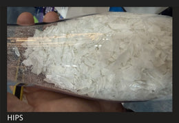 HIPS Regrind with Some Prints