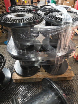ABS Regrind from Spool and Trays Clean Material