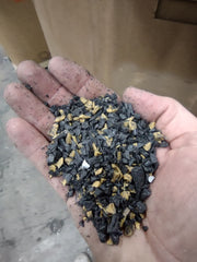 ABS mix color regrind mixed with slight HIPS
