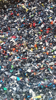 HDPE PP Mix Caps Flakes