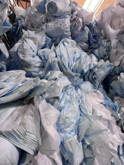 PP Non woven (light blue and natural)