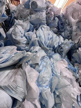 PP Non woven (light blue and natural)