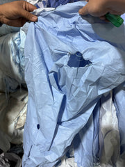 PP Non woven (light blue and natural)