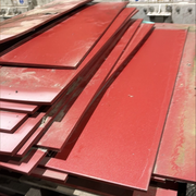 HDPE regrind fracture melt (1 mfi) from big sheets.